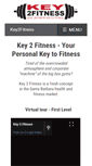 Mobile Screenshot of mykey2fitness.com